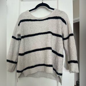BB Dakota Sherpa Striped Sweater XS